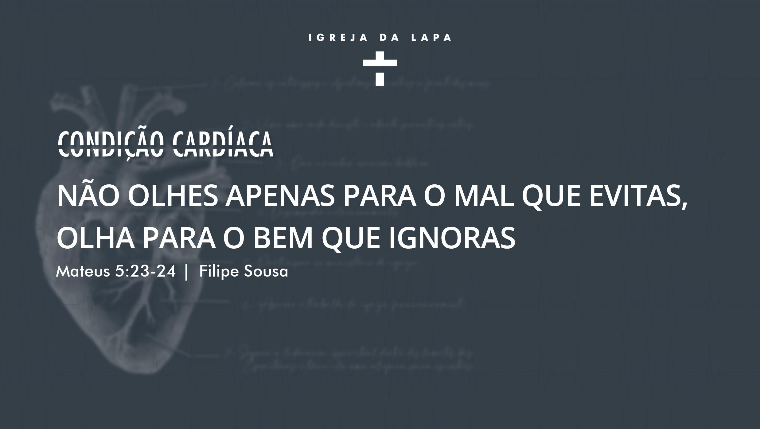 Não Olhes Apenas Para O Mal Que Evitas, Olha Para O Bem Que Ignoras episode artwork