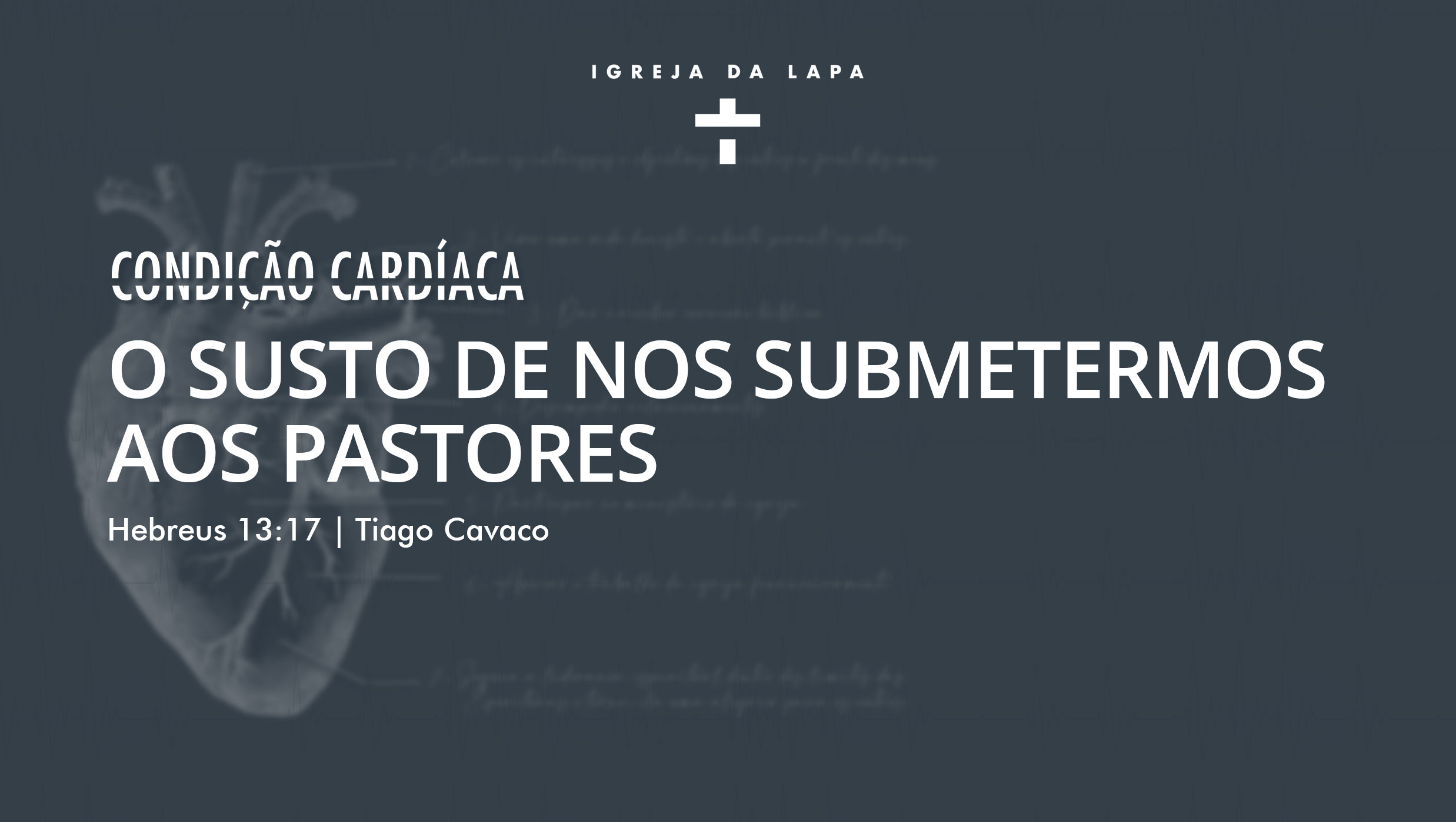 O Susto De Nos Submetermos Aos Pastores episode artwork