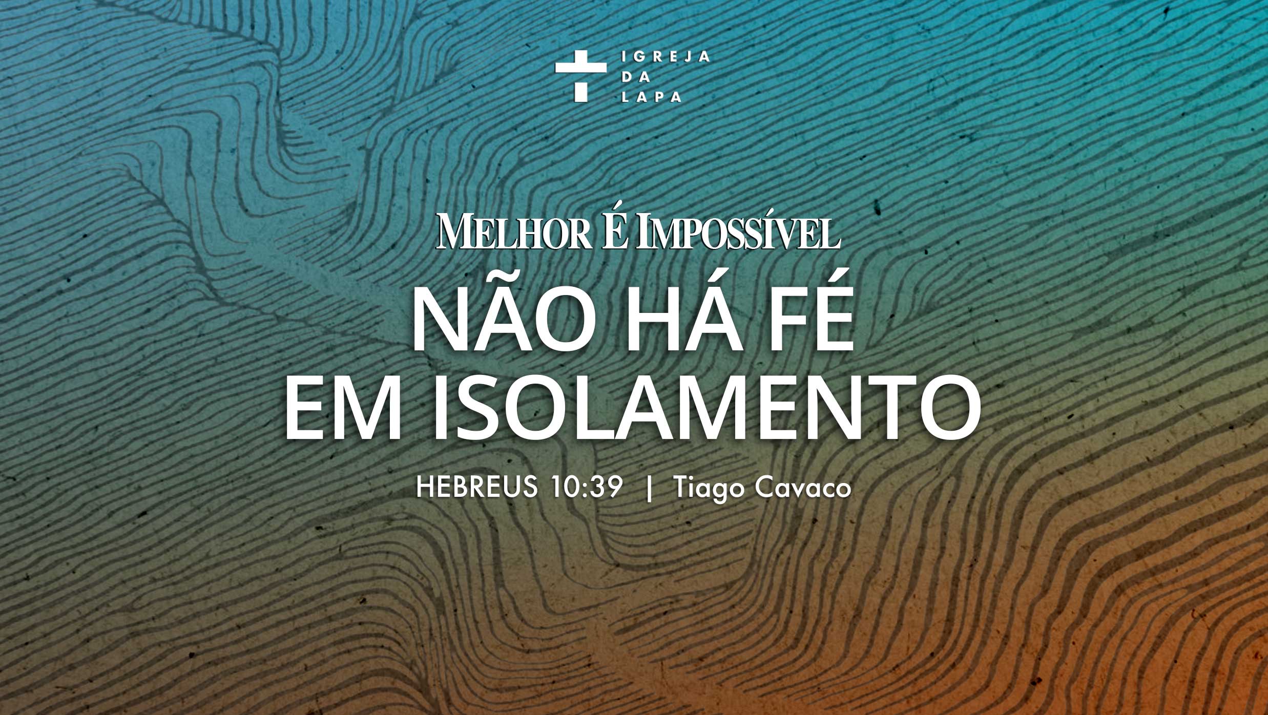 Não há fé em isolamento episode artwork