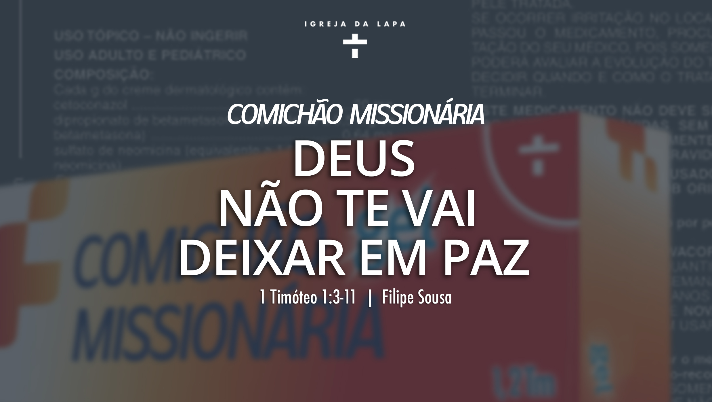 Deus não te vai deixar em paz episode artwork