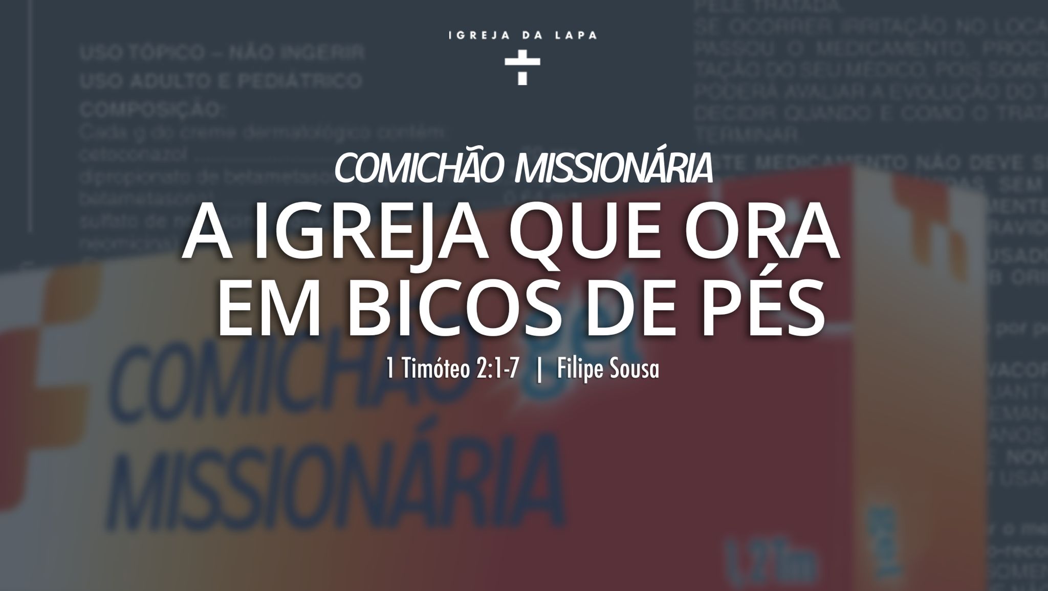 A igreja que ora em bicos de pés episode artwork