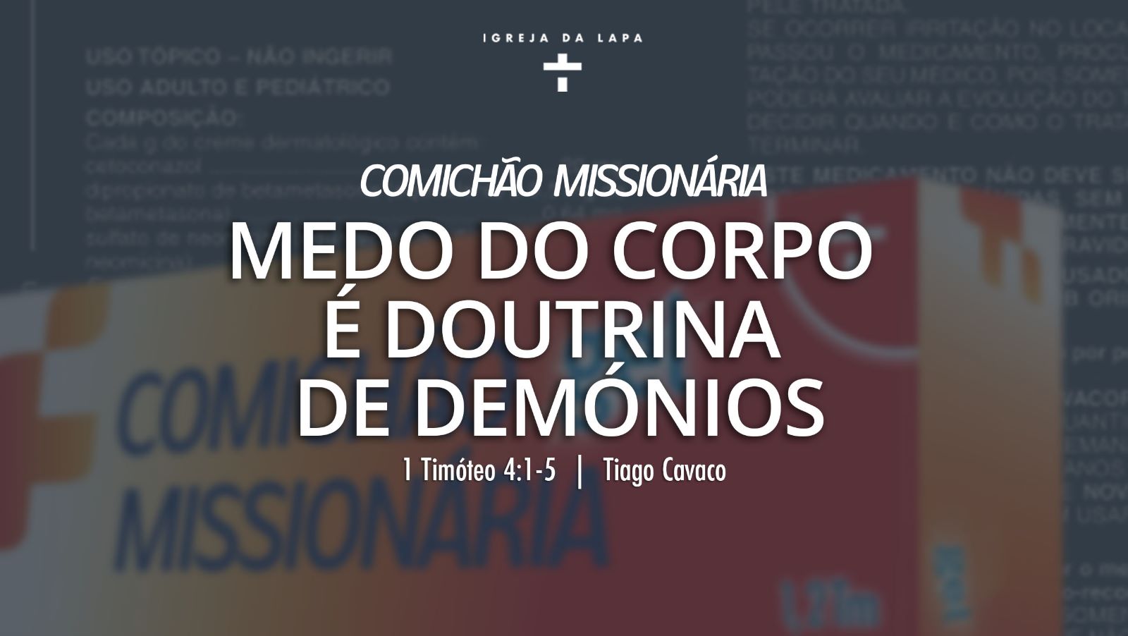 Medo do corpo é doutrina de demónios episode artwork