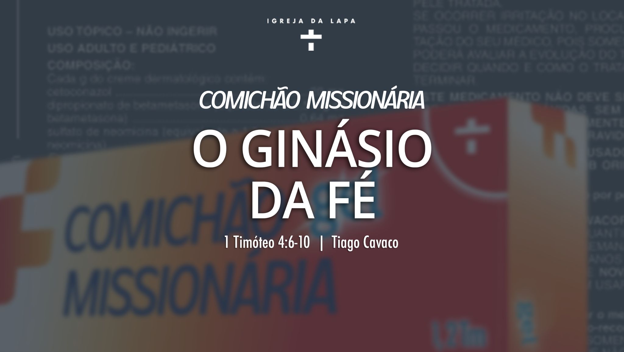 O ginásio da fé episode artwork
