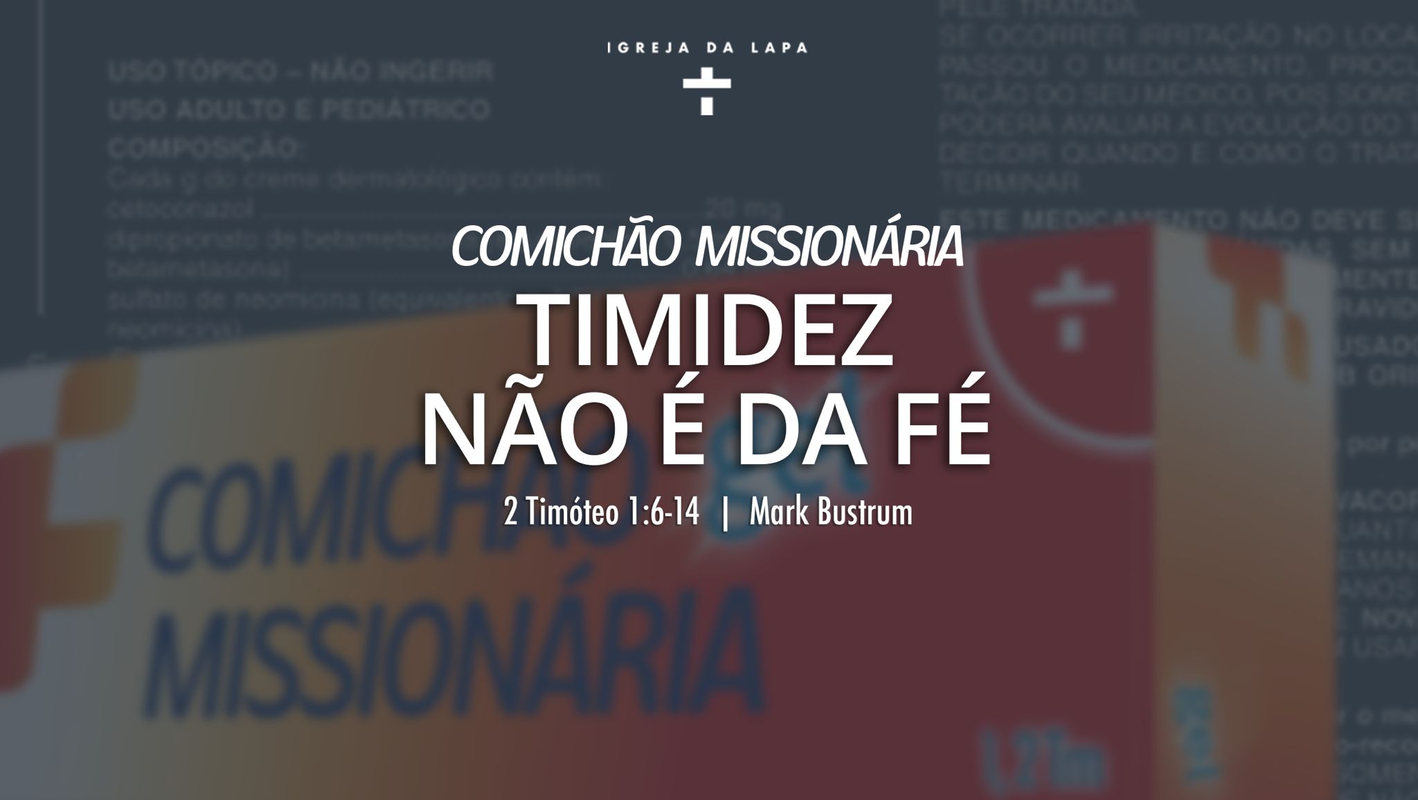 Timidez não é da fé episode artwork