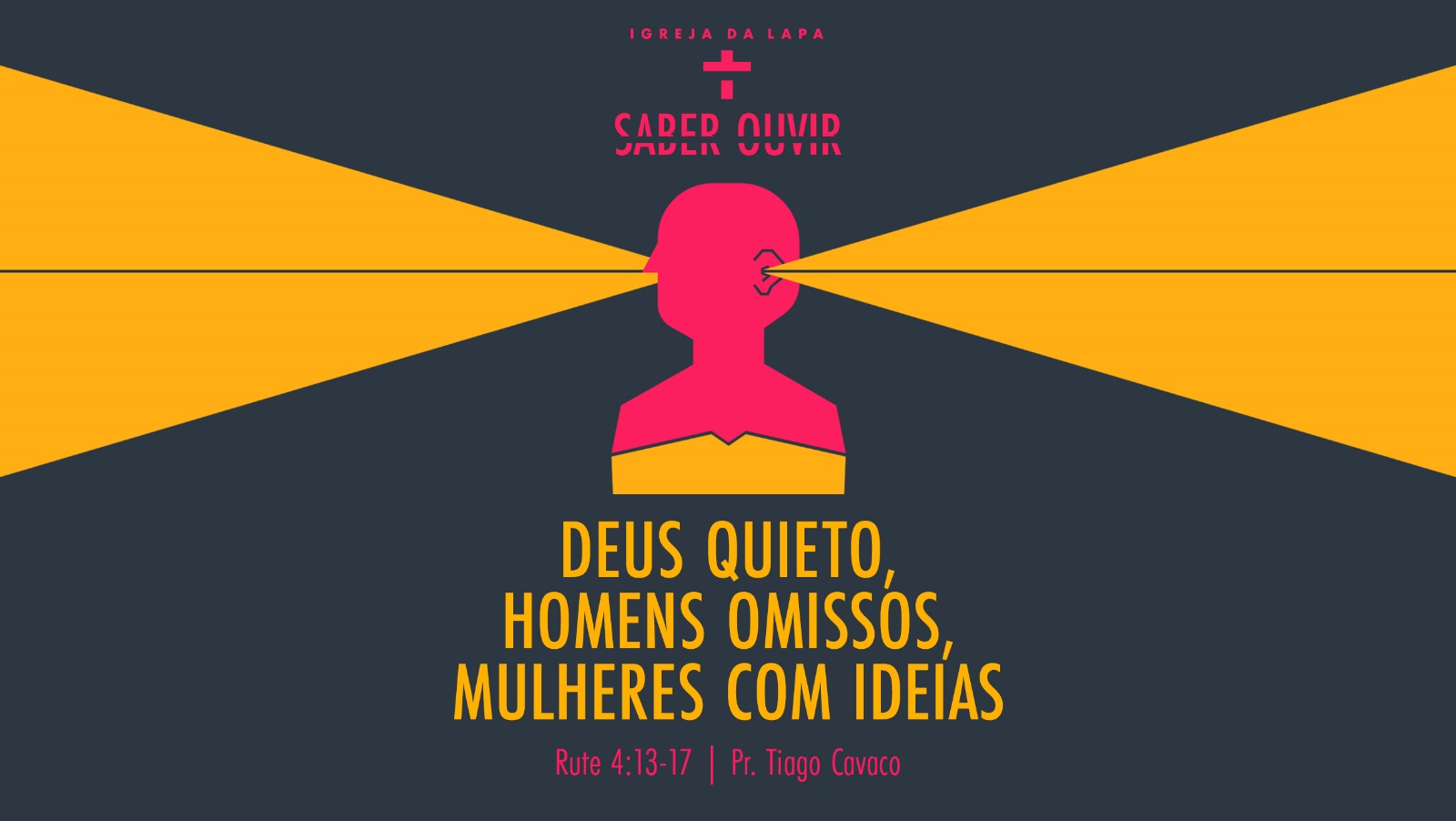 Deus quieto, homens omissos, mulheres com ideias episode artwork
