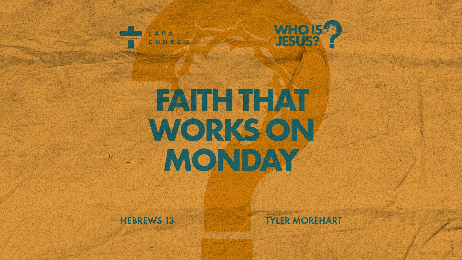 Faith That Works On Monday episode artwork